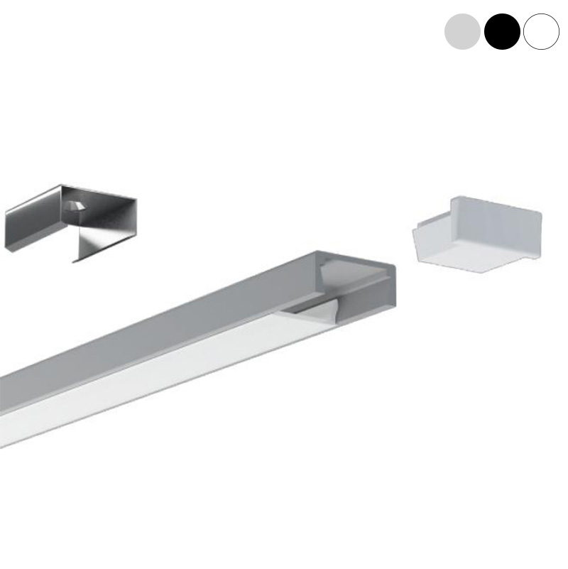 LED Strip Light Channel Aluminum Profile For 10mm 2110 LED Rope Lights LED Strip Light Channel Aluminum Profile For 10mm 2110 LED Rope Lights